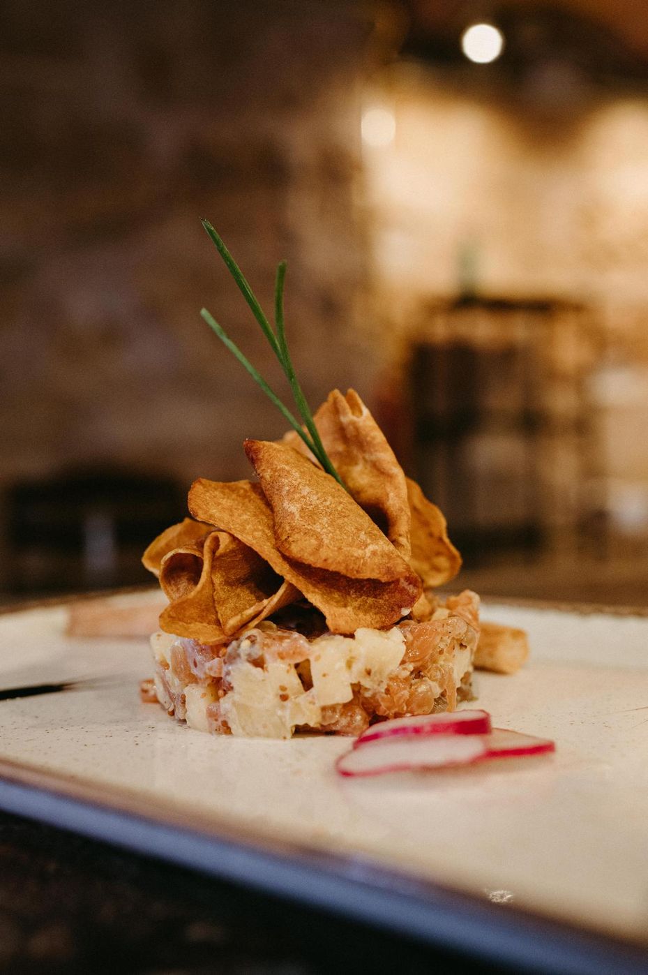 Signature dish at Contro Corrente